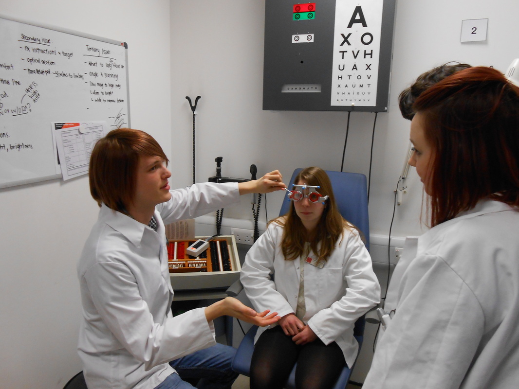 Subjective Refraction Optometry Peer Tutoring